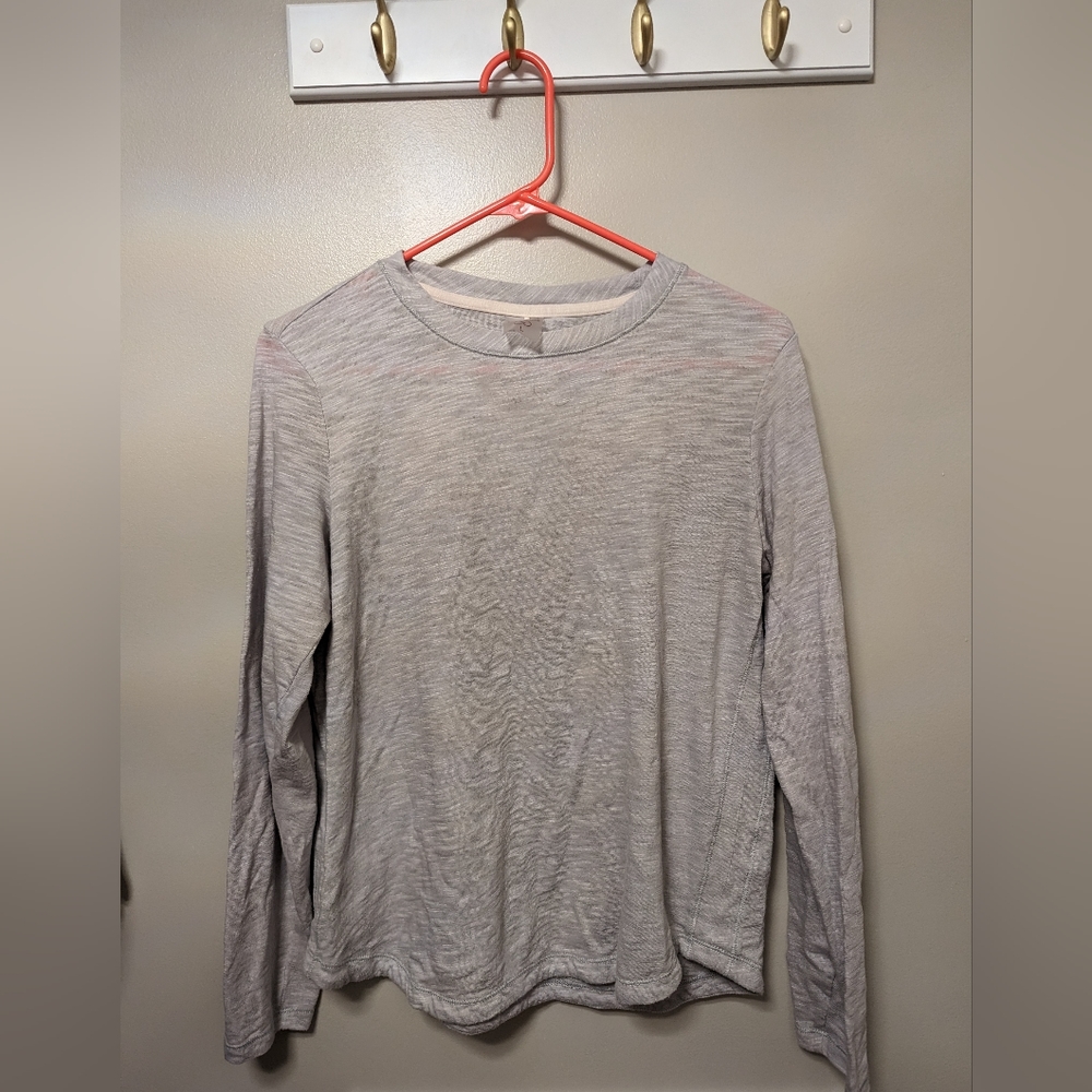 CALIA BY CARRIE UNDERWOOD LONG SLEEVED TOP, LIGHT PURPLW, SIZE LARGE